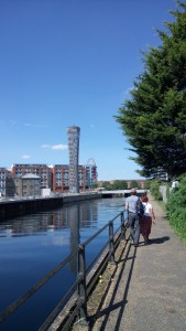 Canal and torch